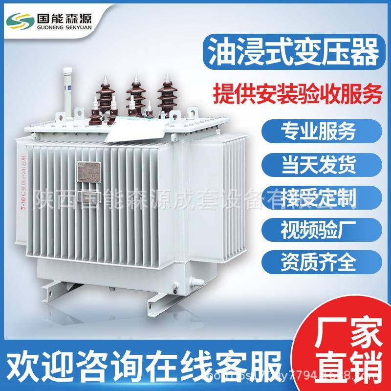 电力变压器厂家S11-S13-S20油浸式变压器630KVA全铜/全铝高压10KV