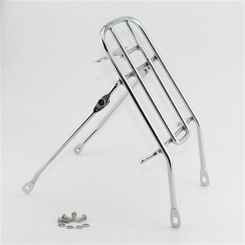 代驾电动折叠自行车14寸后货架行B李架实心钢v/碟刹风行尾架后衣