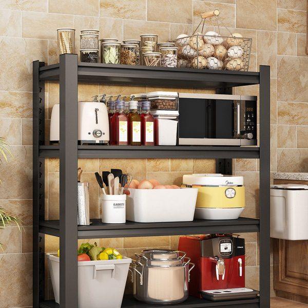 厨房置物架落地多层靠墙简易橱柜家用微波炉烤箱架钢制台面收纳架,厨房/烹饪用具,微波炉置物架,淘宝优惠券,粉丝福利购,淘宝优惠卷