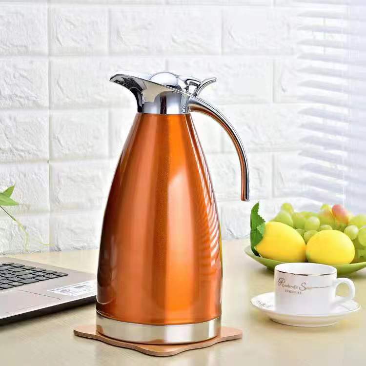 不锈钢内胆保温壶家用热水瓶304大容量暖水N壶2升开水瓶真空咖啡