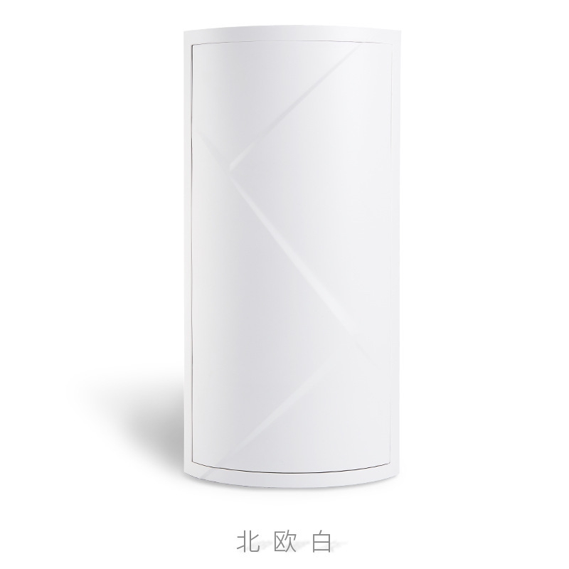 墙角收纳柜三g角旋转厕所厨房壁挂转角柜置物柜浴室储物柜子卫生