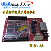 同步接收卡 双模卡全彩单双色控制卡 截屏同步桌面 卡莱特A8 热卖