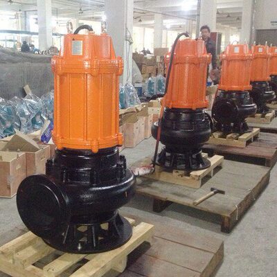 250WQ600-15-45KW污水泵380v三相潜水泵无堵塞排污泵地下室潜污泵
