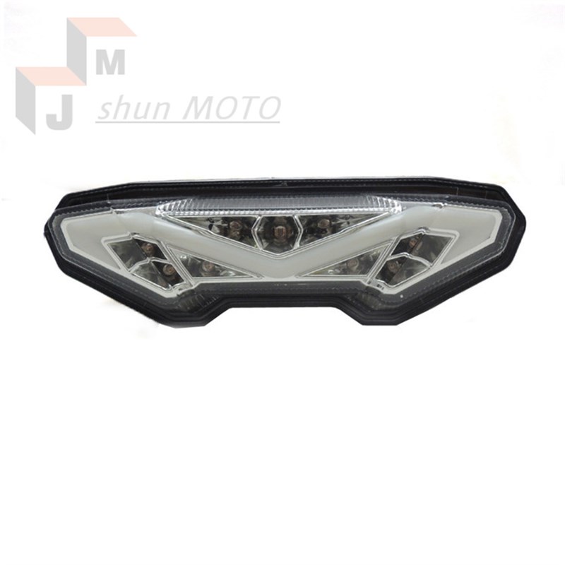 适用于雅马哈Mt-09后尾灯Fz09改装后尾灯Fj09 Led后刹车尾灯转向