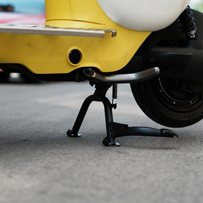 适九号电动车Q30C/Q90中双撑大脚撑车支脚车梯子停车支架改装配件
