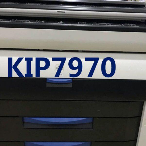 激光蓝图PDF高速打印 A0彩色大图扫描 新款奇普KIP7970工程复印机