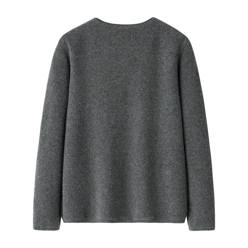 源头工厂100纯山羊绒针织毛衣外套宽松线圈圆领开衫圆领羊绒衫女,女装/女士精品,羊绒衫,淘宝优惠券,粉丝福利购,淘宝优惠卷