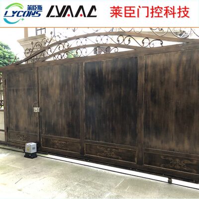 莱臣斯直线平移门一体机平移门电机遥控开门机别墅电动门机LTM370