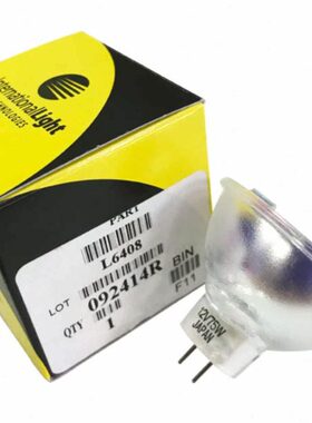 Gilway ILT L6408 G 12V75W JAPAN G6.35 视野计灯泡 镀金 金杯
