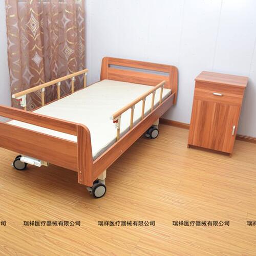 养老梓骅起背曲腿单摇双摇床护理床养老医院老人多功能病床平躺