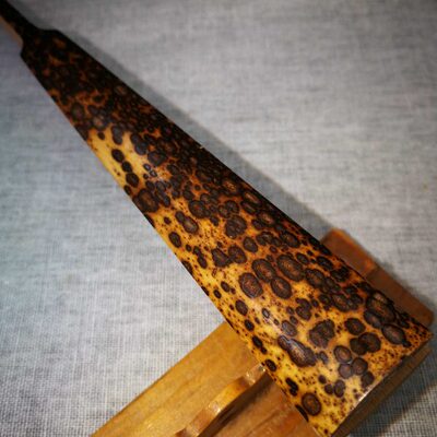 满花老梅鹿折扇7.8寸水滴头铲子无填芯苏工文玩送礼收藏宣纸扇面