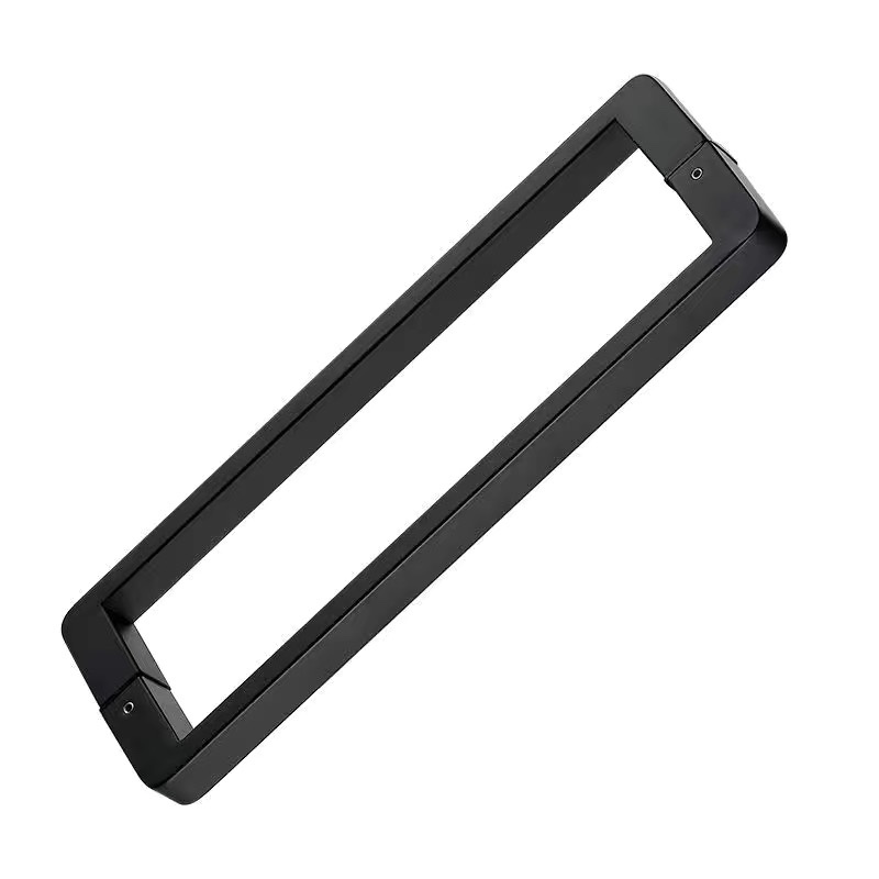 淋浴房极简拉手浴室玻璃门L型把手304不锈钢推拉门移门木门极窄