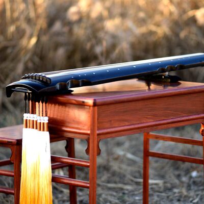 【律和古琴研习社】静好桐木古琴 静小桐楠木纳音 高性价比丝弦琴