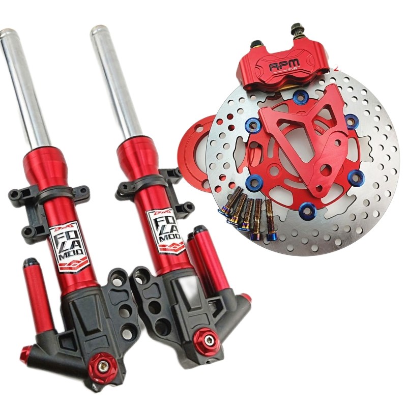 法斯特智杰30芯前减震RPM小辐射220碟刹小牛N1战速小龟迅鹰