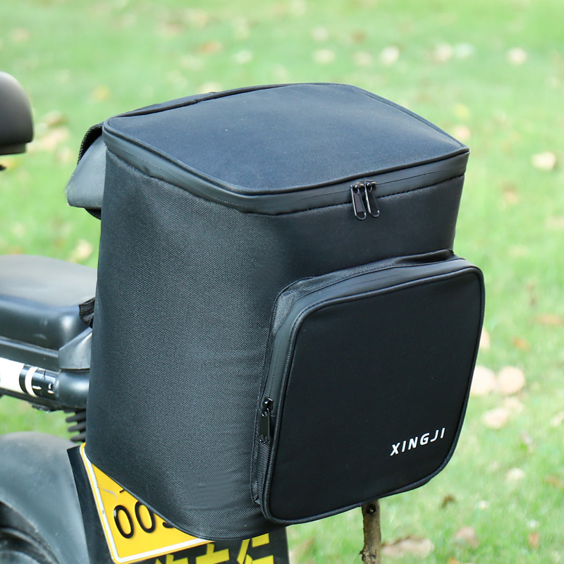 电动车挂包电动自行车挂物包电动车收纳包骑行前置物兜放置神器防