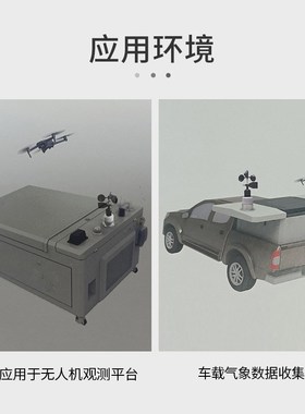 微型一体式气象传感器XS-FS02温湿度大气压 风速传感器风向传感器