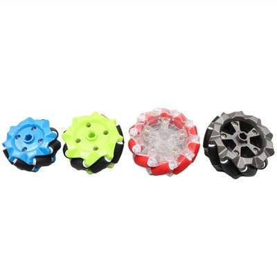 配对麦克纳姆轮Mecanum轮子全向轮万向ROS轮塑料麦轮智能小车配件