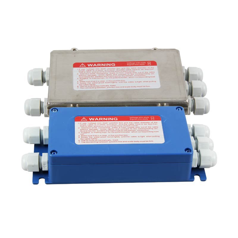 小地磅接线盒电子秤接线盒不锈钢四进一出接线盒传感器接线盒