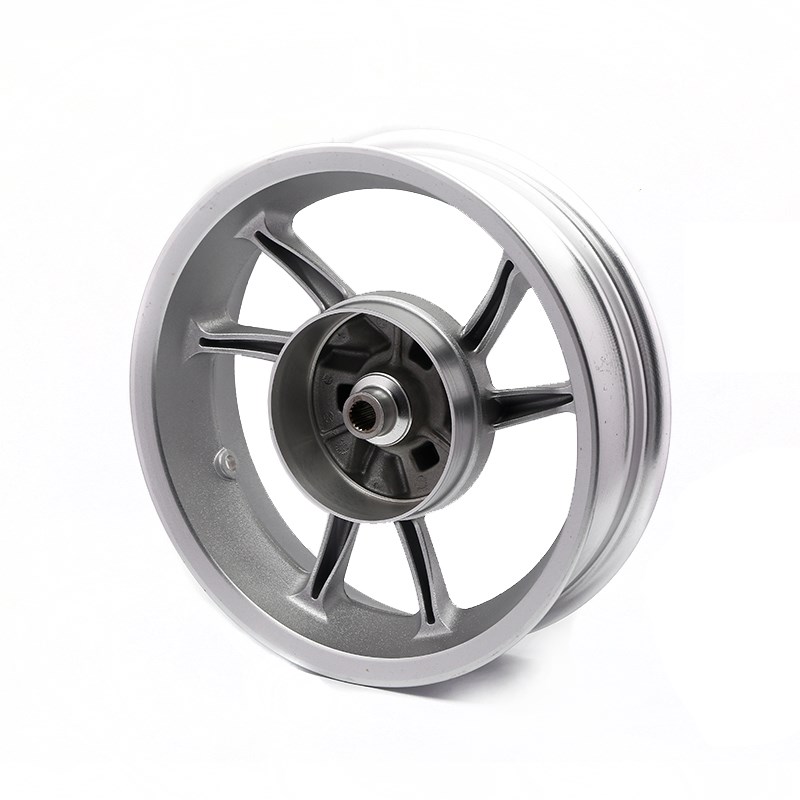 适用猛士NMAX150踏板车前后铝轮 航爵摩托车13寸前后钢圈轮毂轮圈