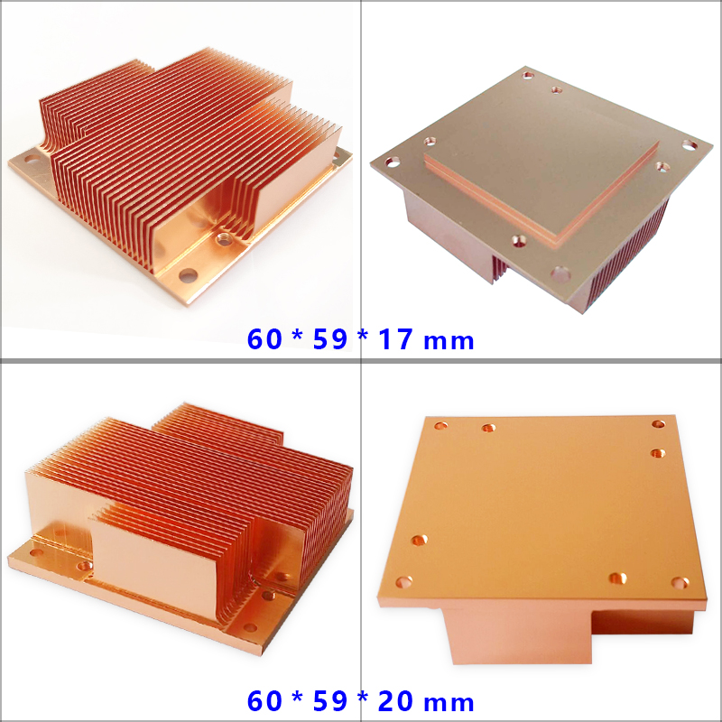 CPU显卡背板散热器硬盘医疗芯片激光TEC制冷片LED手机紫铜散热片