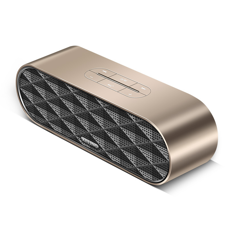 德国F4双喇叭无线蓝牙音箱4.0手机电脑插卡U盘音响便携迷你低音炮