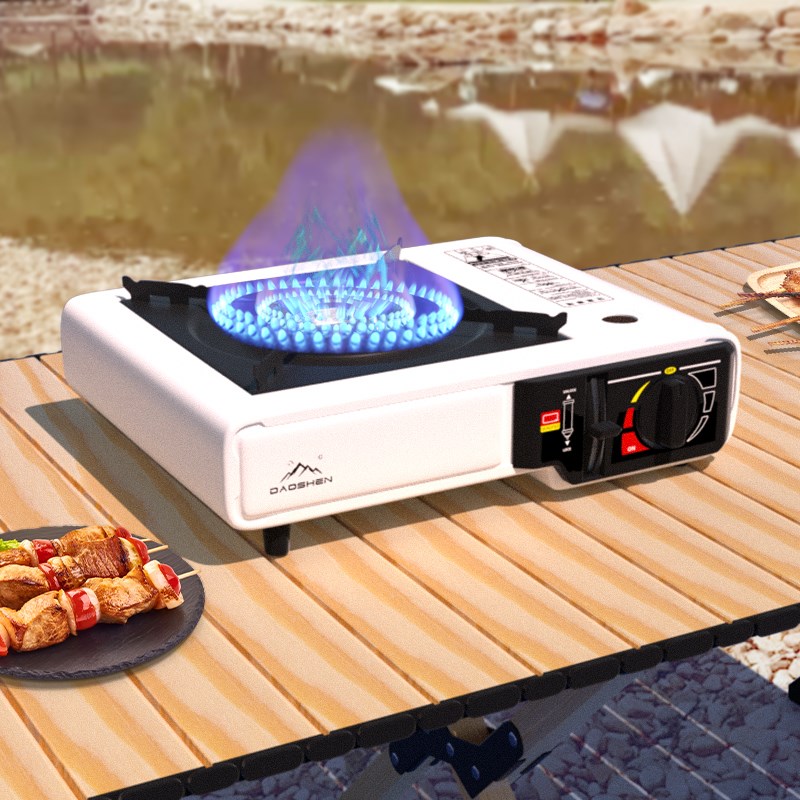 卡式炉户外野外炊具火锅便携式卡磁瓦斯炉燃气罐炉煤气灶套盒炉具