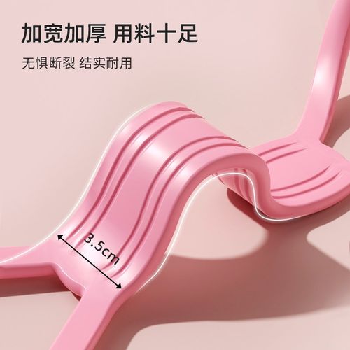 8字拉力器女开背练背神器拉力带开肩美背拉伸弹力拉力绳家用健身