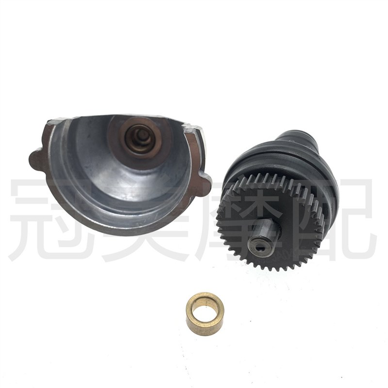 适用新大洲本田NS125D RX125 NX125 DIOU+125启动齿轮马达头盖