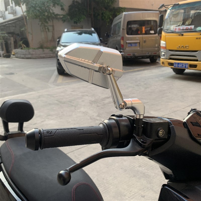 巴风特祖国版KTM 800NK 雅马哈XMAX 极核九号手里剑后视镜大视野