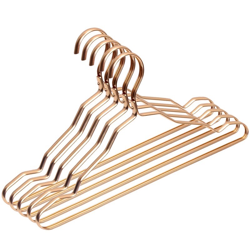 太空铝合金衣架成人无痕衣撑衣架烘干衣架不锈钢防滑衣挂家用晾晒