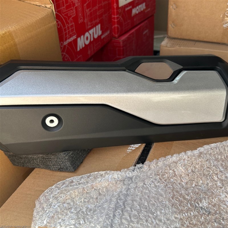 力刻318GT排气罩ARIIC350排气防烫保护盖318隔热罩