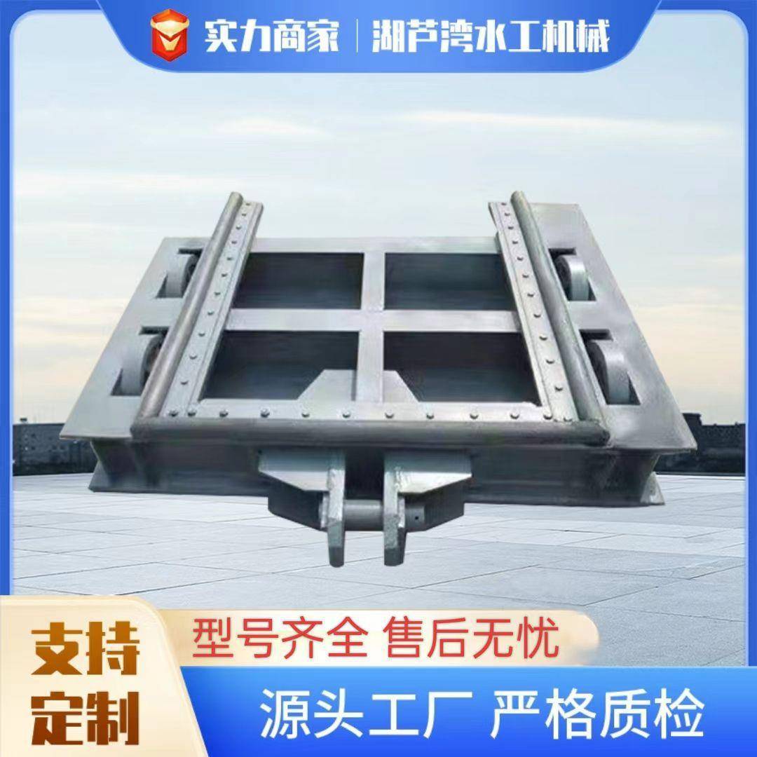 现货生产钢制闸门电动平板钢制方闸门水库电站水利不锈钢铸铁闸门