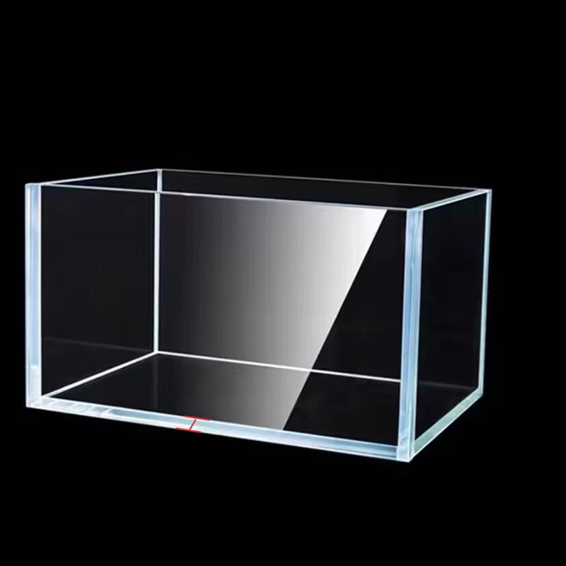 定制金晶超白玻璃鱼缸定做客厅家用大中小L型长方形水草雨林乌龟