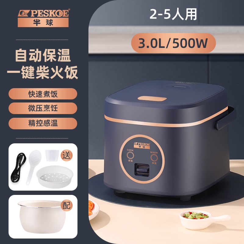 2025新款半球迷你电饭煲家用1-2人小G型电饭锅2到3人宿舍小电饭锅