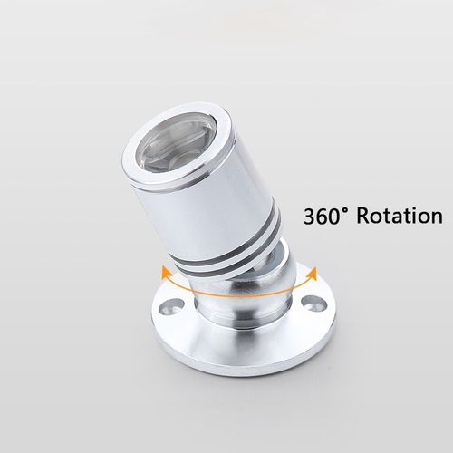 遥控LED明装迷你小射灯USB调光酒柜珠宝柜台展示柜手办模型吸顶灯