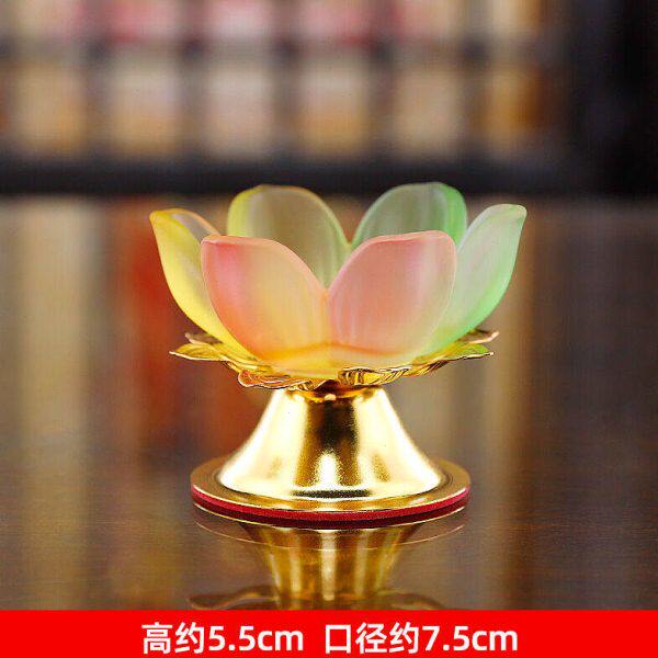 吾堂吾器琉璃佛前供具套装供奉品大全家用供佛套装供水杯供果盘佛