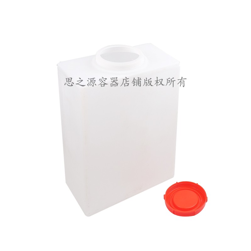 直供18L带盖塑料方箱18升方形油桶牛津pe立式塑胶小桶黑水箱