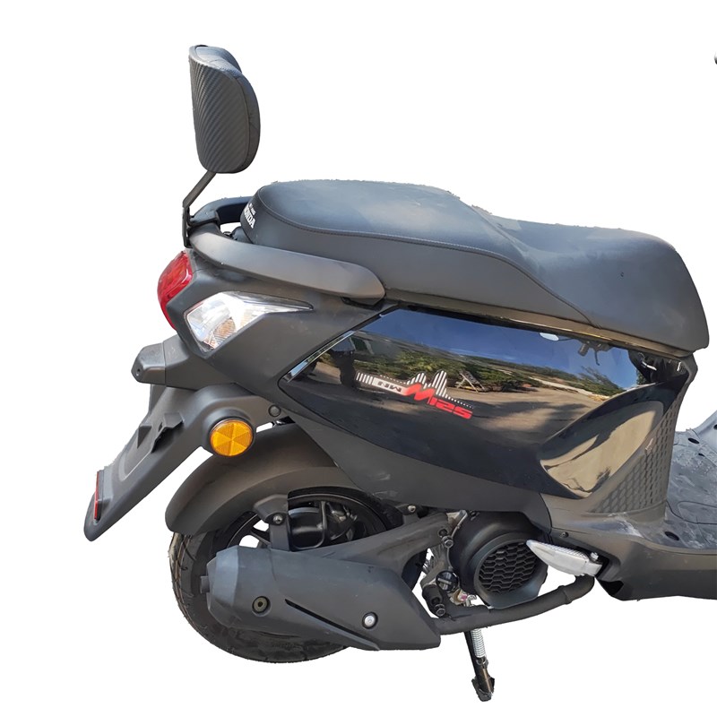 适用于本田摩托车NWM125后靠背改装后座靠垫腰靠后座带人靠枕配件