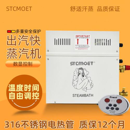 碧毅桑拿湿蒸机桑拿炉蒸汽桑拿房汗蒸炉湿蒸机浴家用商用STCMOET