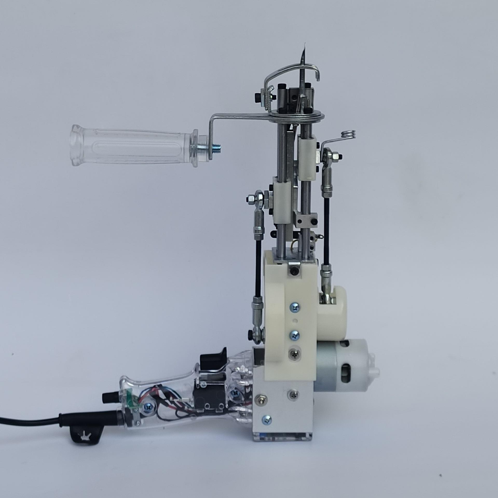 二合一电针簇绒枪tuftinggun双料静音齿轮白钢剪刀地毯织枪