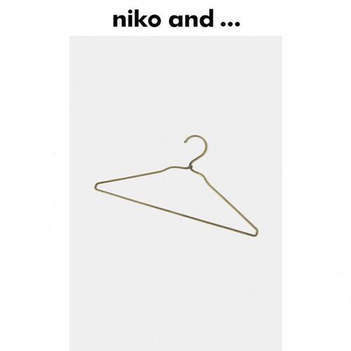 niko and ...衣挂日系家用金属单个衣架子晾衣架衣撑子749927