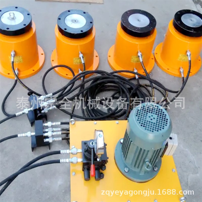 分体式电动液压千斤顶30吨50吨100T200吨手动电动同步千斤顶