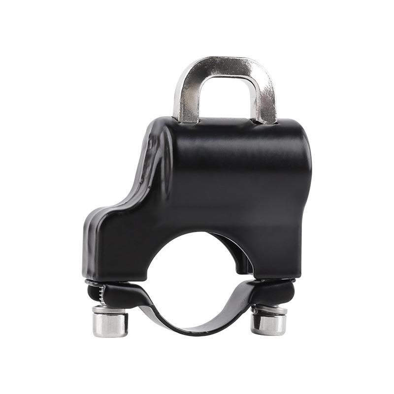 工厂价 电动车头盔防盗锁 自行车摩托车头盔锁通用款安全帽锁定制