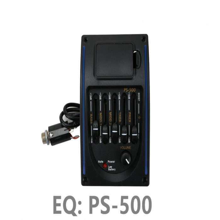 ps500拾音器 EQ拾音器民谣吉他 古典EQ拾音器PS500 木吉他电箱
