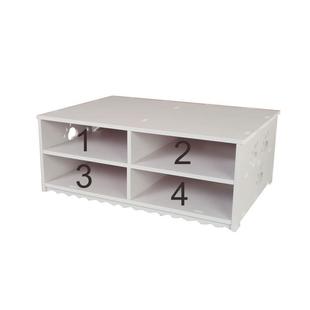 A6L打印机架子桌面收纳架置物架办公桌面文件柜子书架复印机架子