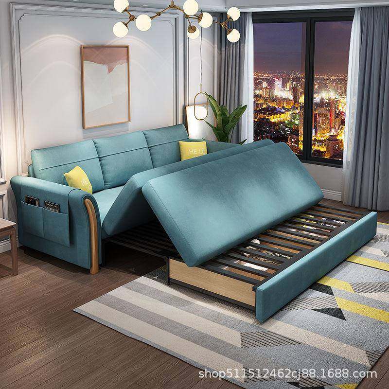 沙发床客厅多功能科技布两用可折叠双人小户型伸缩经济型单人网红,玩具/童车/益智/积木/模型,其它,淘宝优惠券,粉丝福利购,淘宝优惠卷