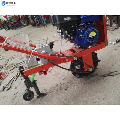手推式旱田农作物柴油播种机 谷子蔬菜玉米栽种机 Seed planter