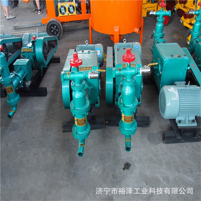 BW50-3锚杆注浆机 小型活塞式灰浆隧道单缸注浆机