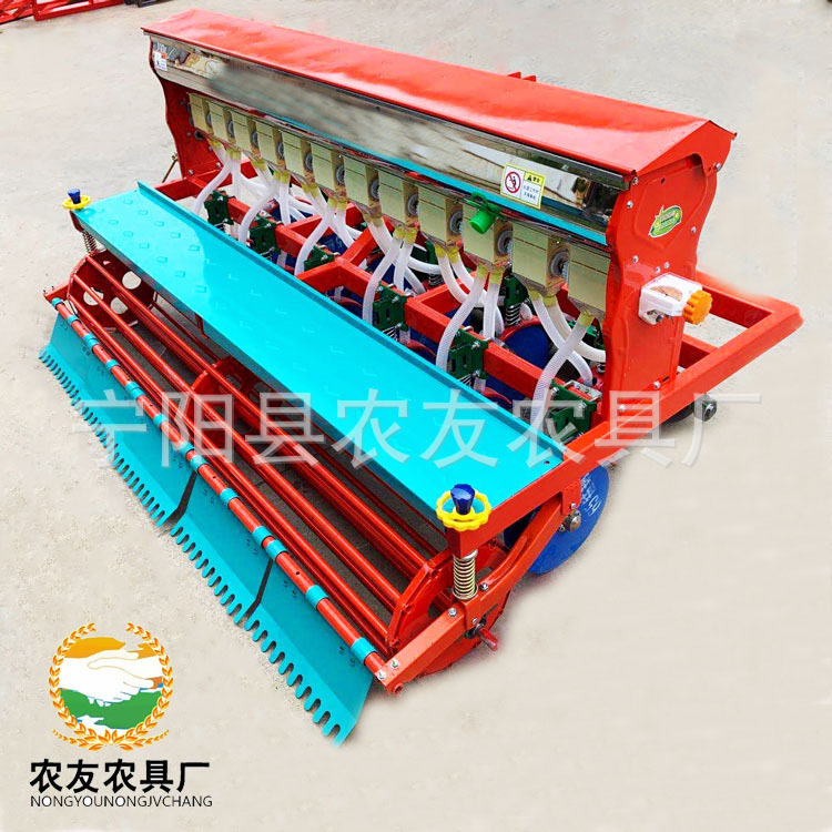 14行蒋腿小麦播种机川贝胡麻播种机行距20公分种小麦种玉米