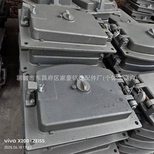蒸汽锅炉配件炉门350*450方形炉门生物质锅炉炉门密封好耐高温
